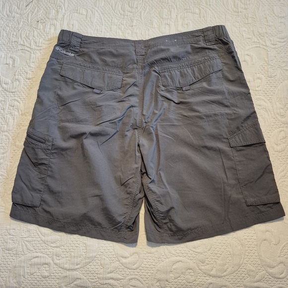 Patagonia Gi II Nylon Shorts Style 57312 Men’s Size M Khaki Hiking gray gree GUC - Picture 2 of 9